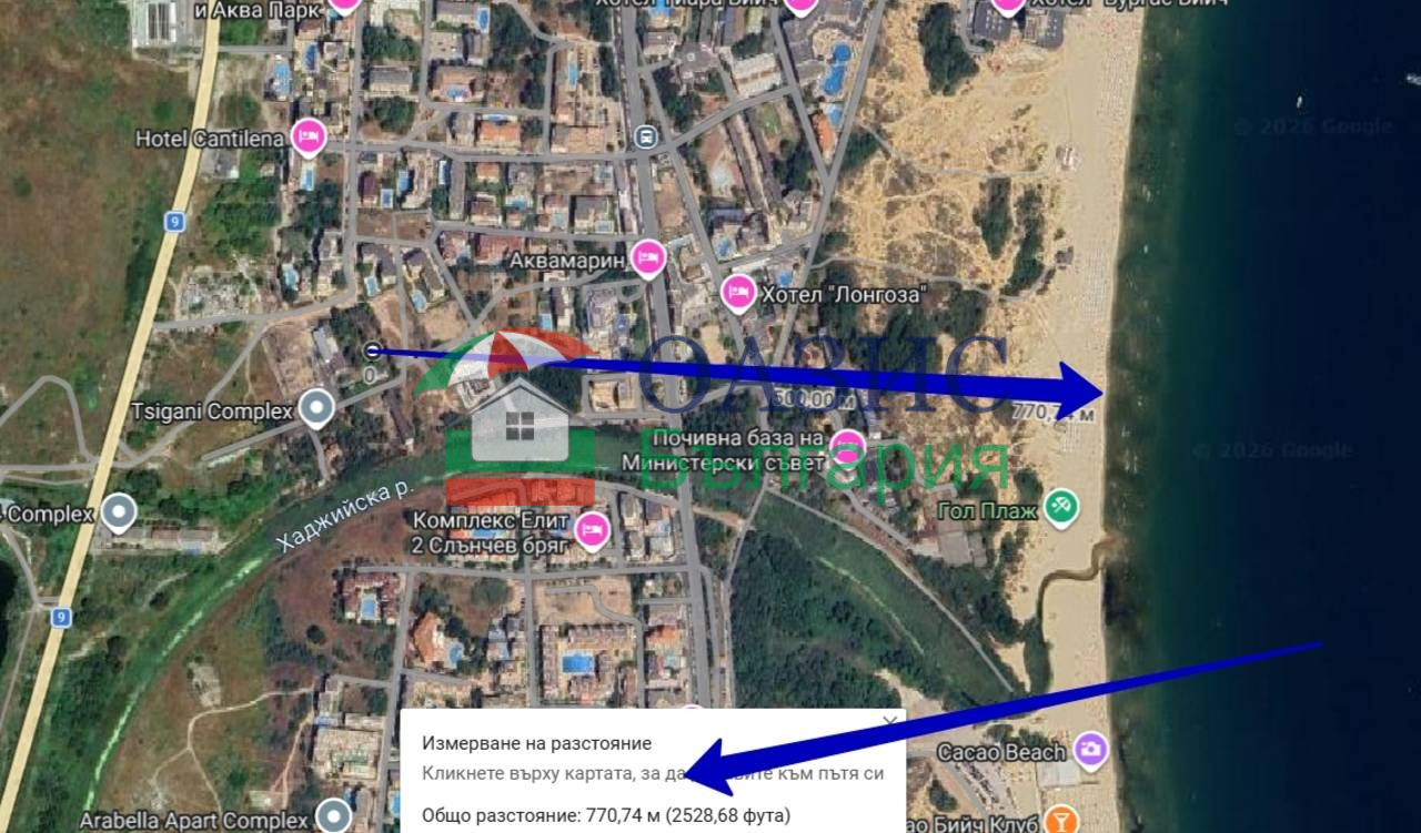 Апартаменты на Солнечном берегу, Болгария, 36.4 м² - фото 10