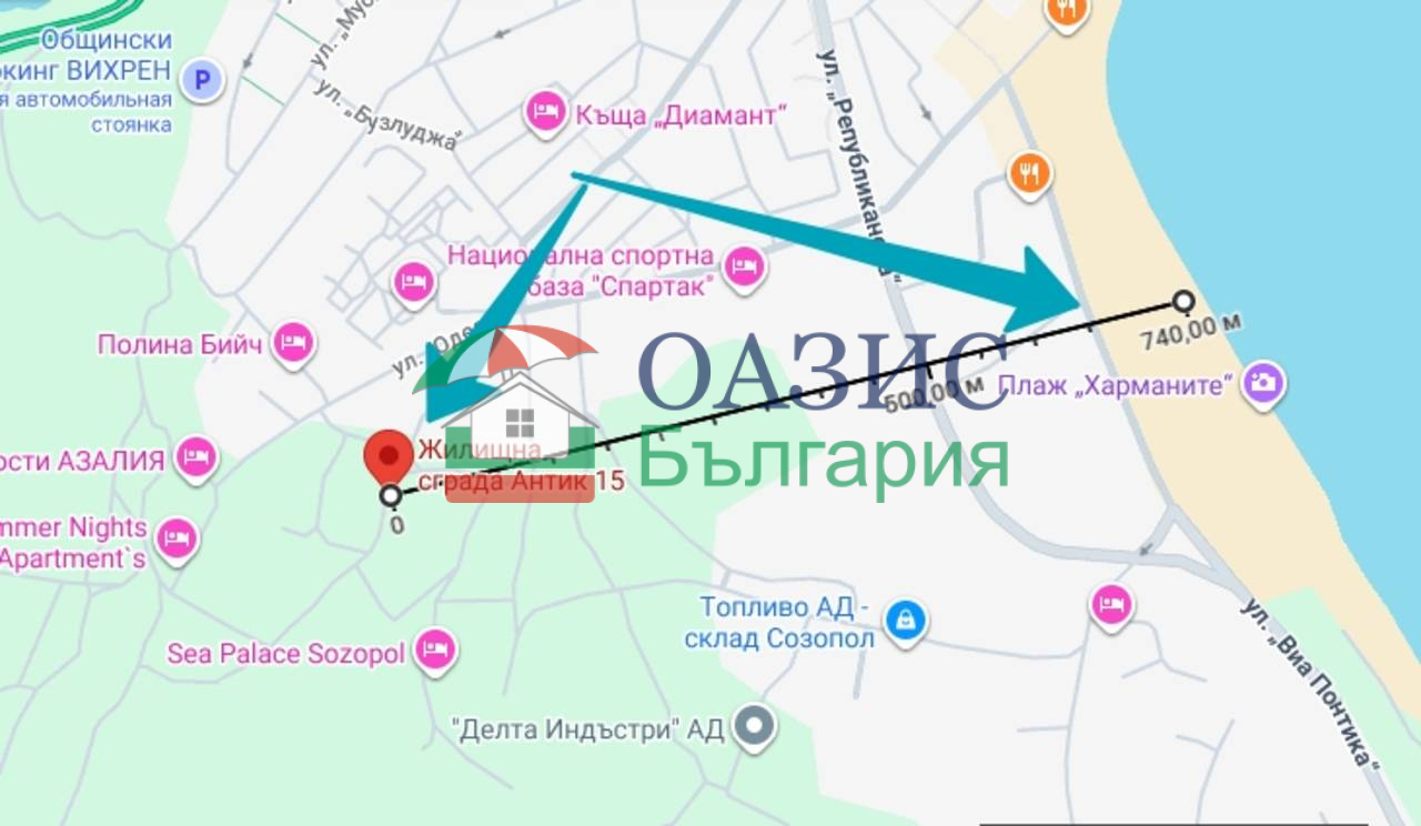 Апартаменты в Созополе, Болгария, 51.8 м² - фото 10