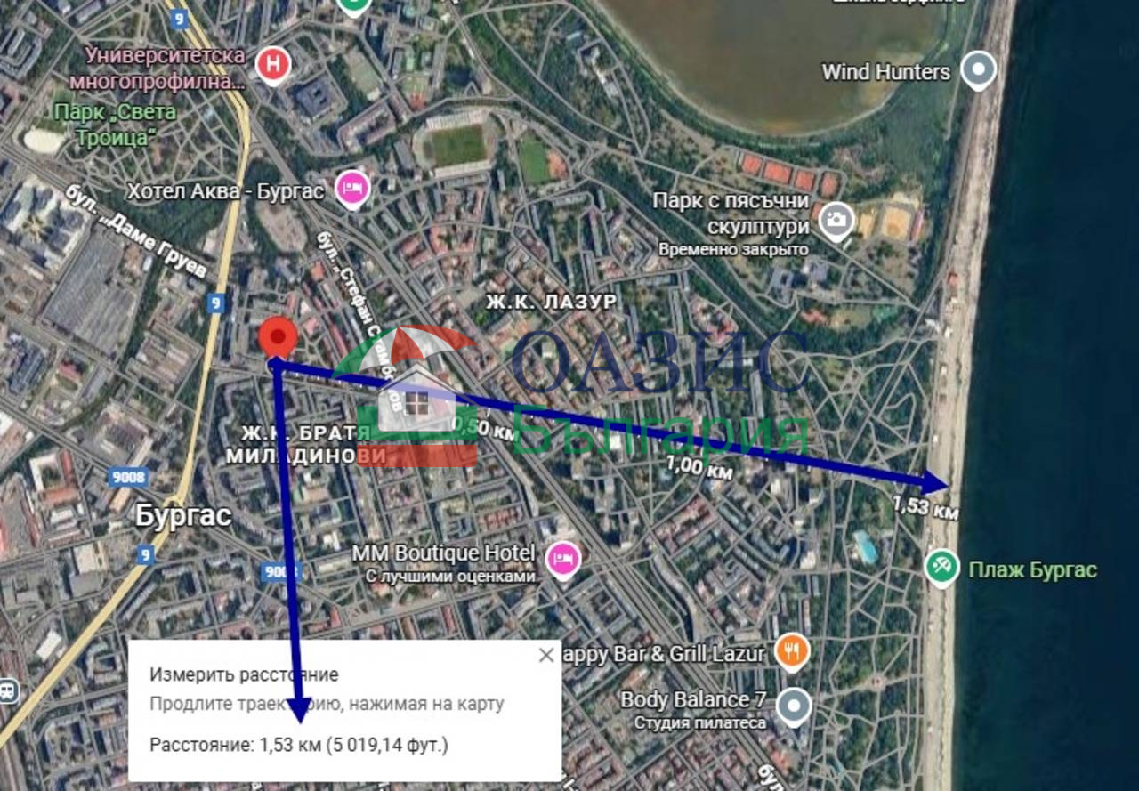 Апартаменты в Бургасе, Болгария, 65.3 м² - фото 11