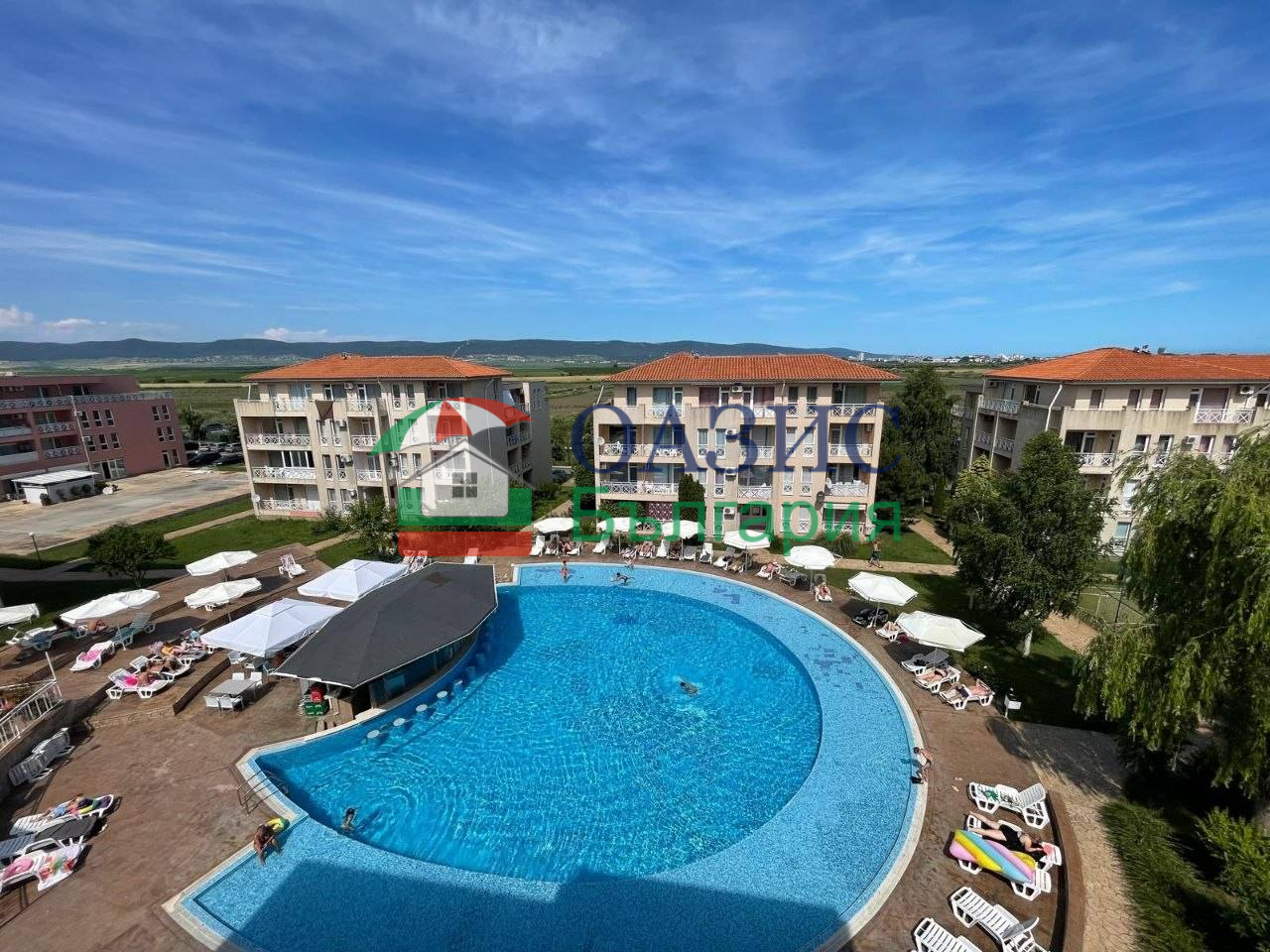 Апартаменты на Солнечном берегу, Болгария, 43 м² - фото 11