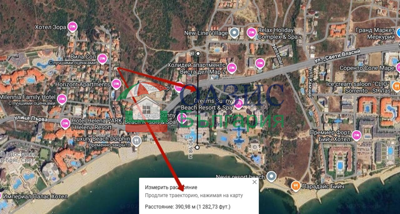 Апартаменты в Святом Власе, Болгария, 41.9 м² - фото 11
