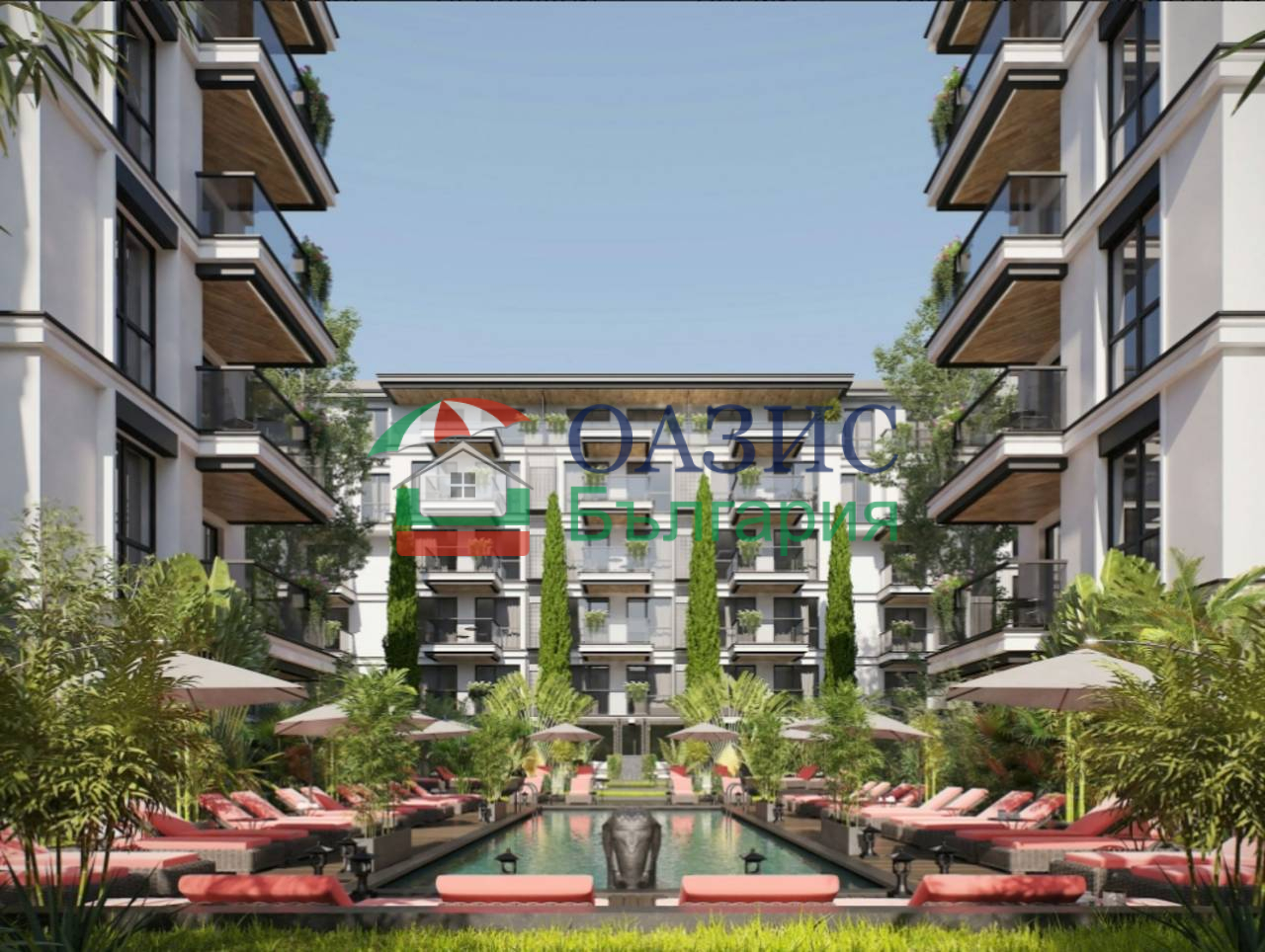 Апартаменты на Солнечном берегу, Болгария, 54.6 м² - фото 11