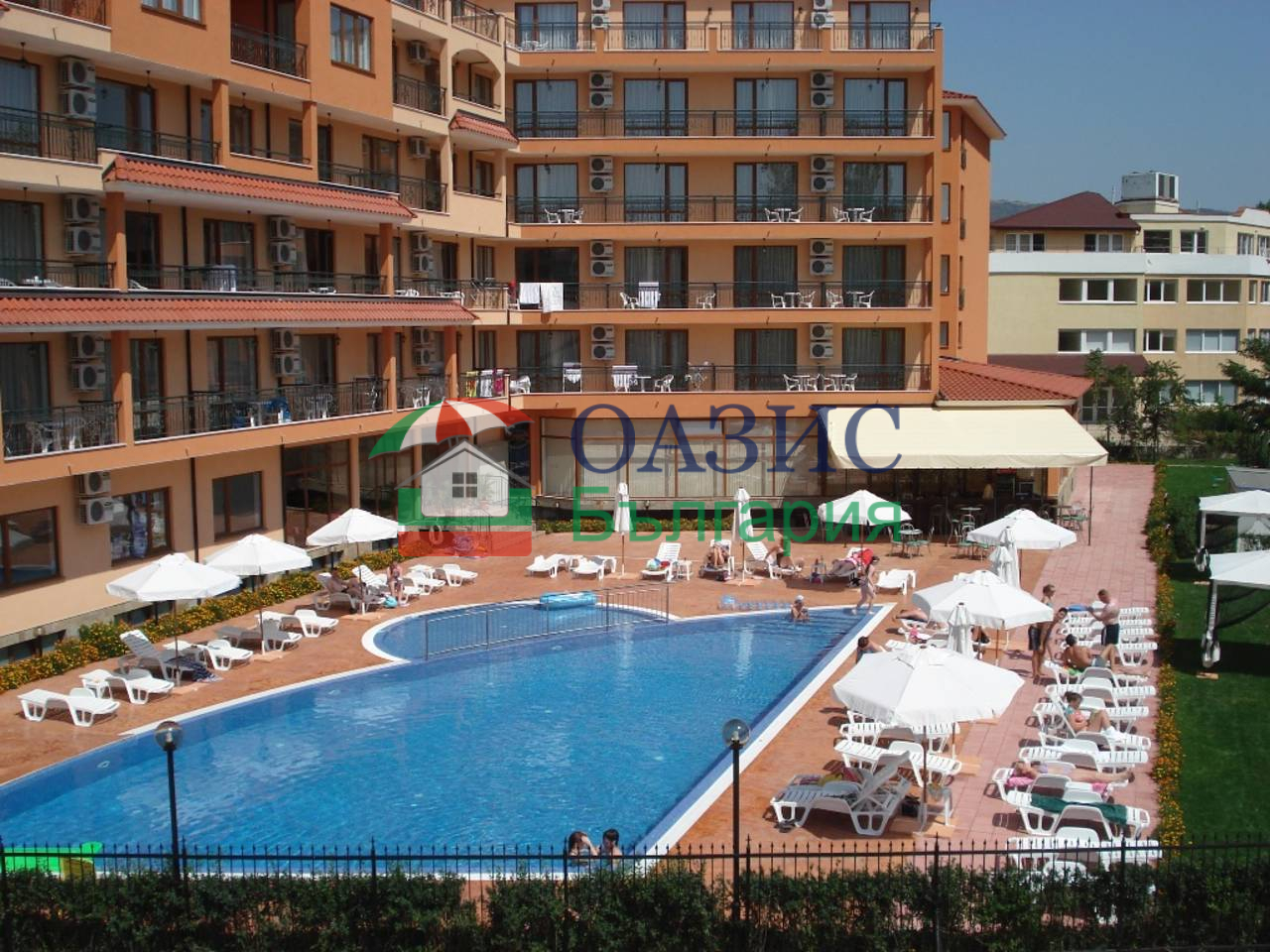 Апартаменты на Солнечном берегу, Болгария, 42.8 м² - фото 11