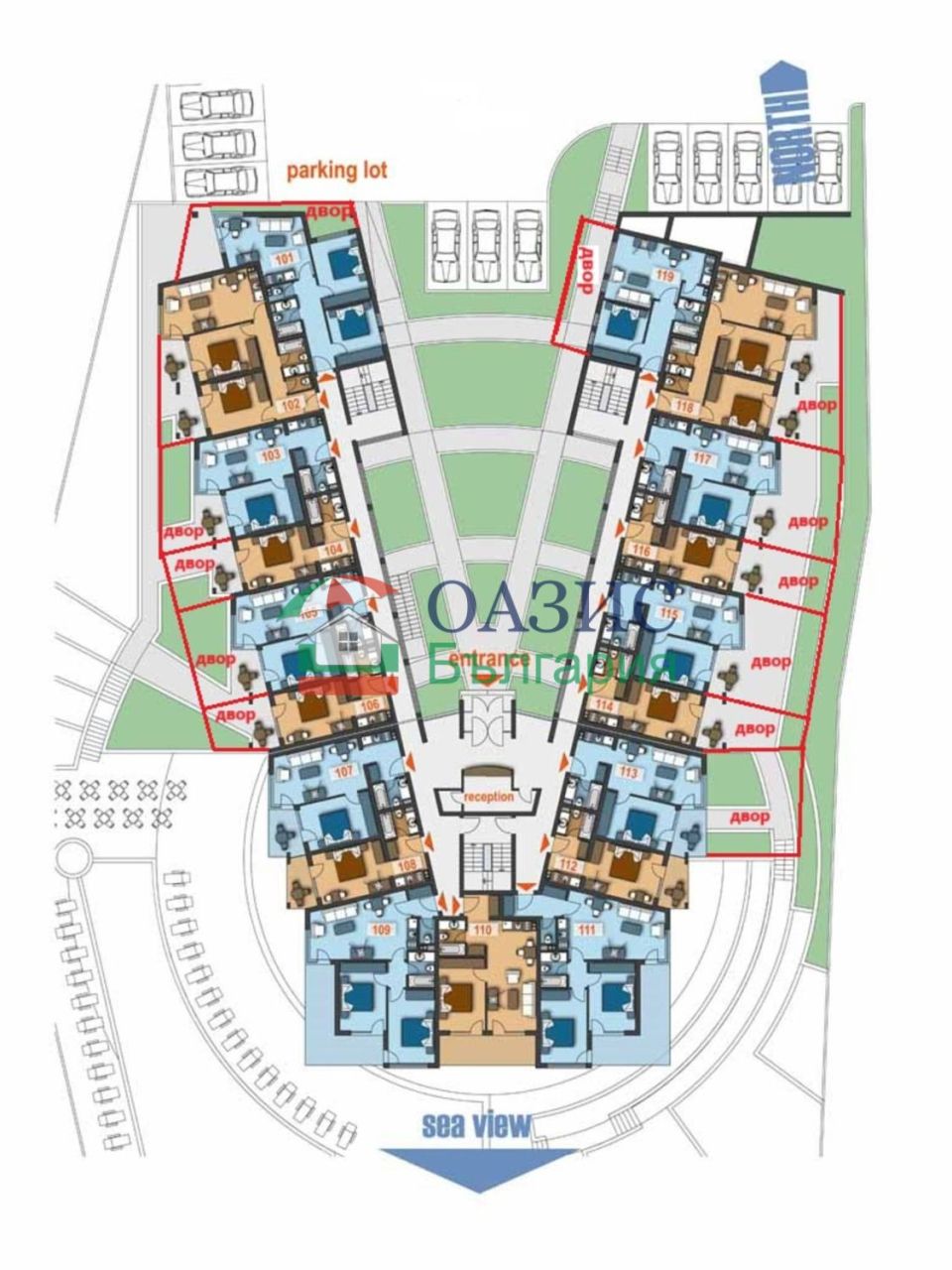 Апартаменты в Святом Власе, Болгария, 77.4 м² - фото 12