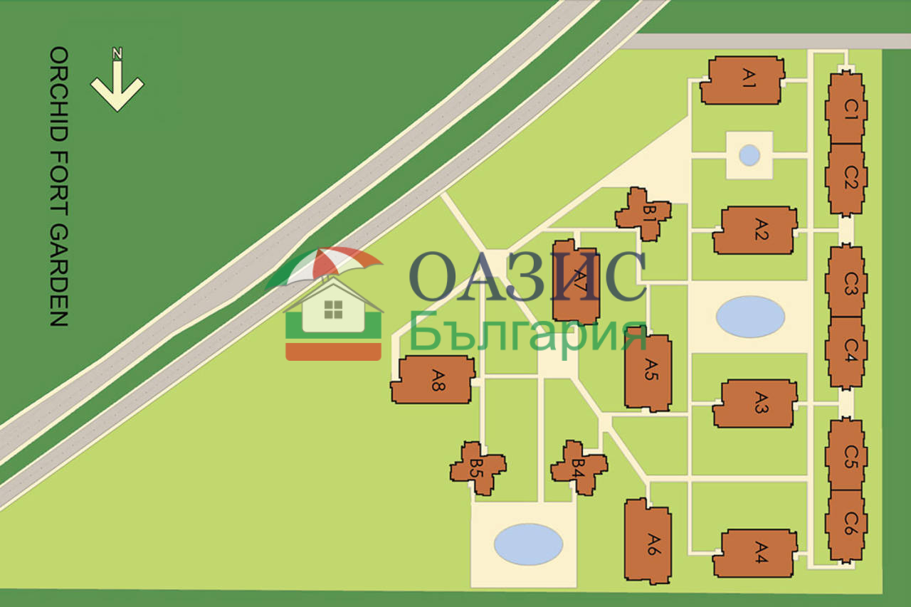 Апартаменты на Солнечном берегу, Болгария, 35.4 м² - фото 11