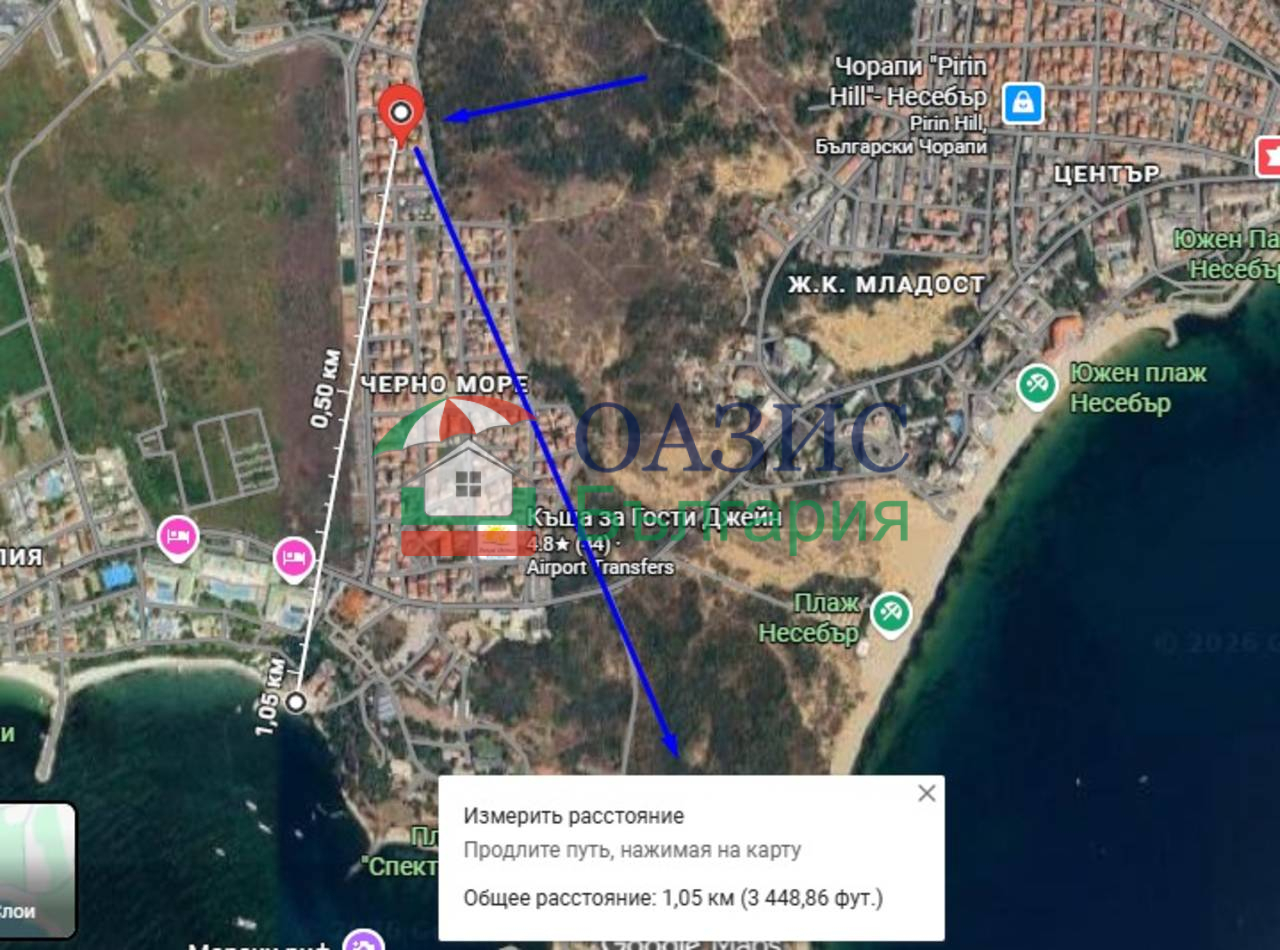 Апартаменты в Несебре, Болгария, 46 м² - фото 12