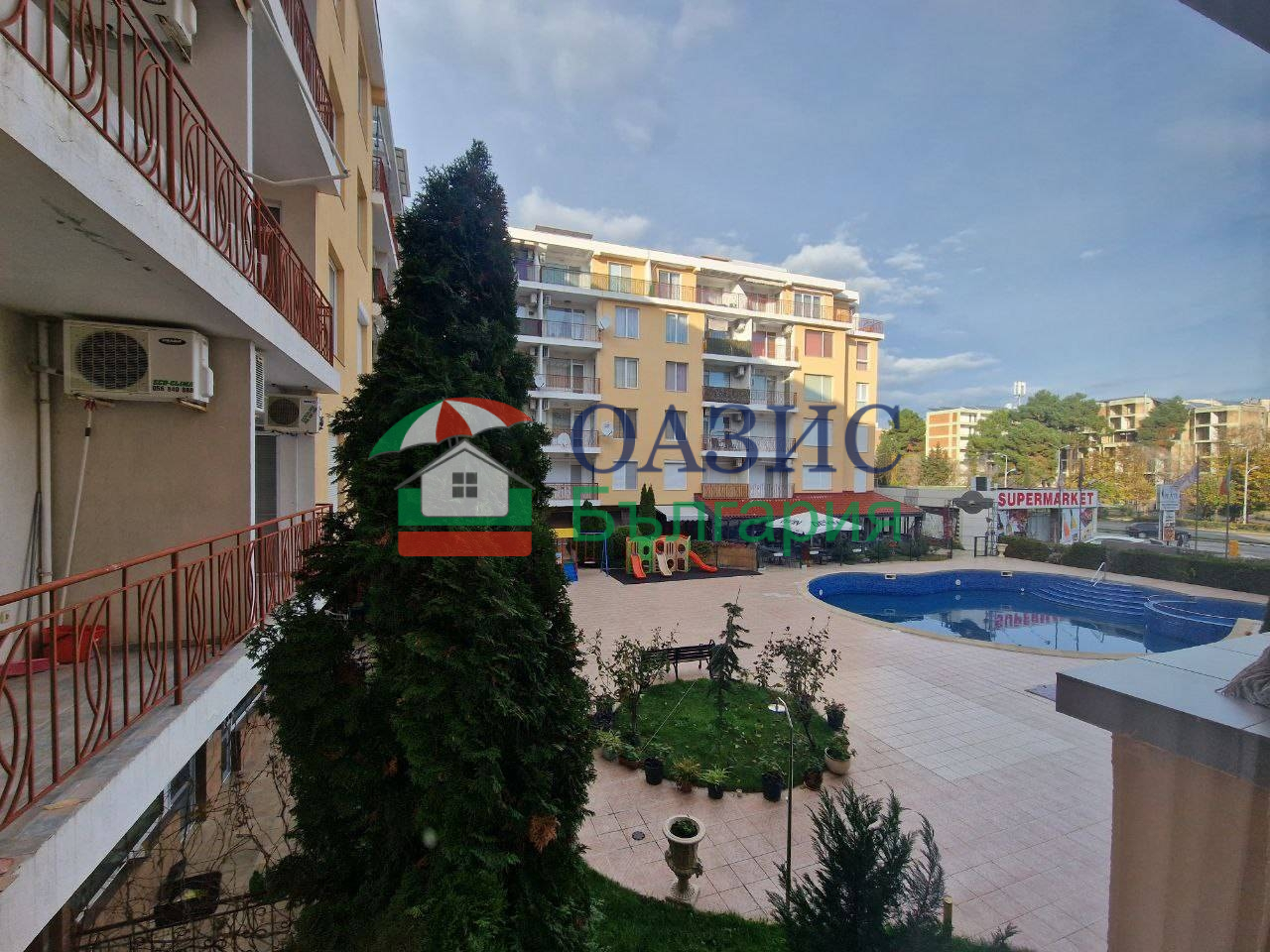 Апартаменты на Солнечном берегу, Болгария, 60.7 м² - фото 12