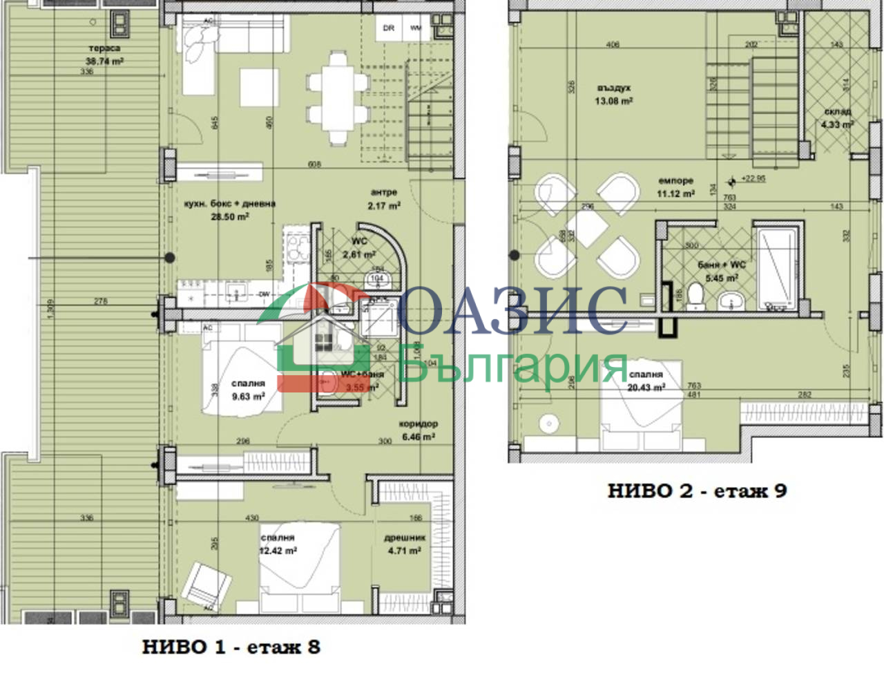 Апартаменты в Бургасе, Болгария, 225.1 м² - фото 12