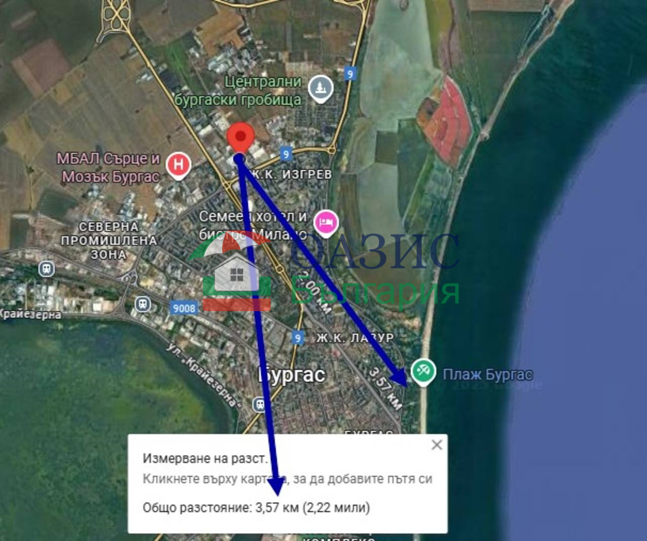 Апартаменты в Бургасе, Болгария, 65.4 м² - фото 12