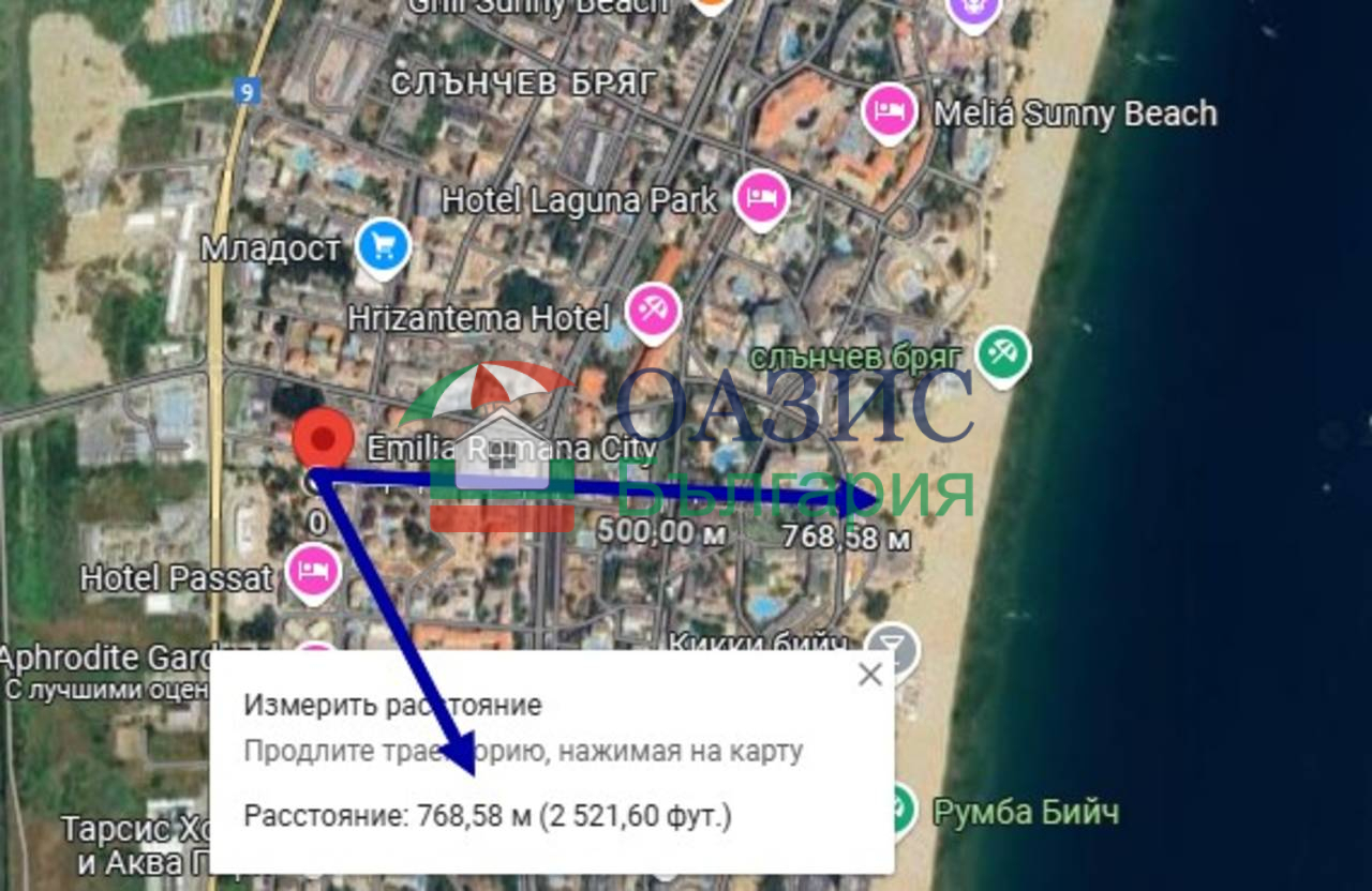 Апартаменты на Солнечном берегу, Болгария, 62 м² - фото 12