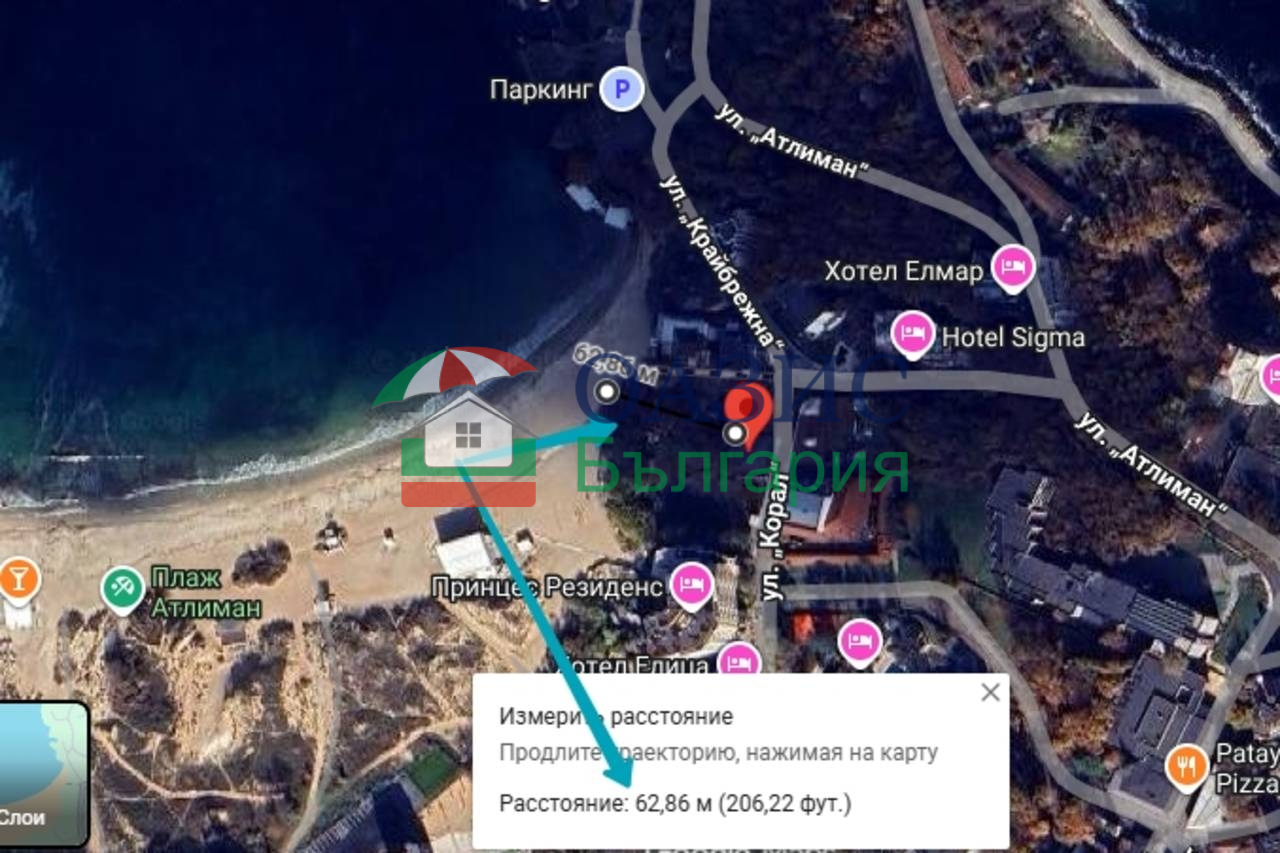 Апартаменты в Китене, Болгария, 35.9 м² - фото 13