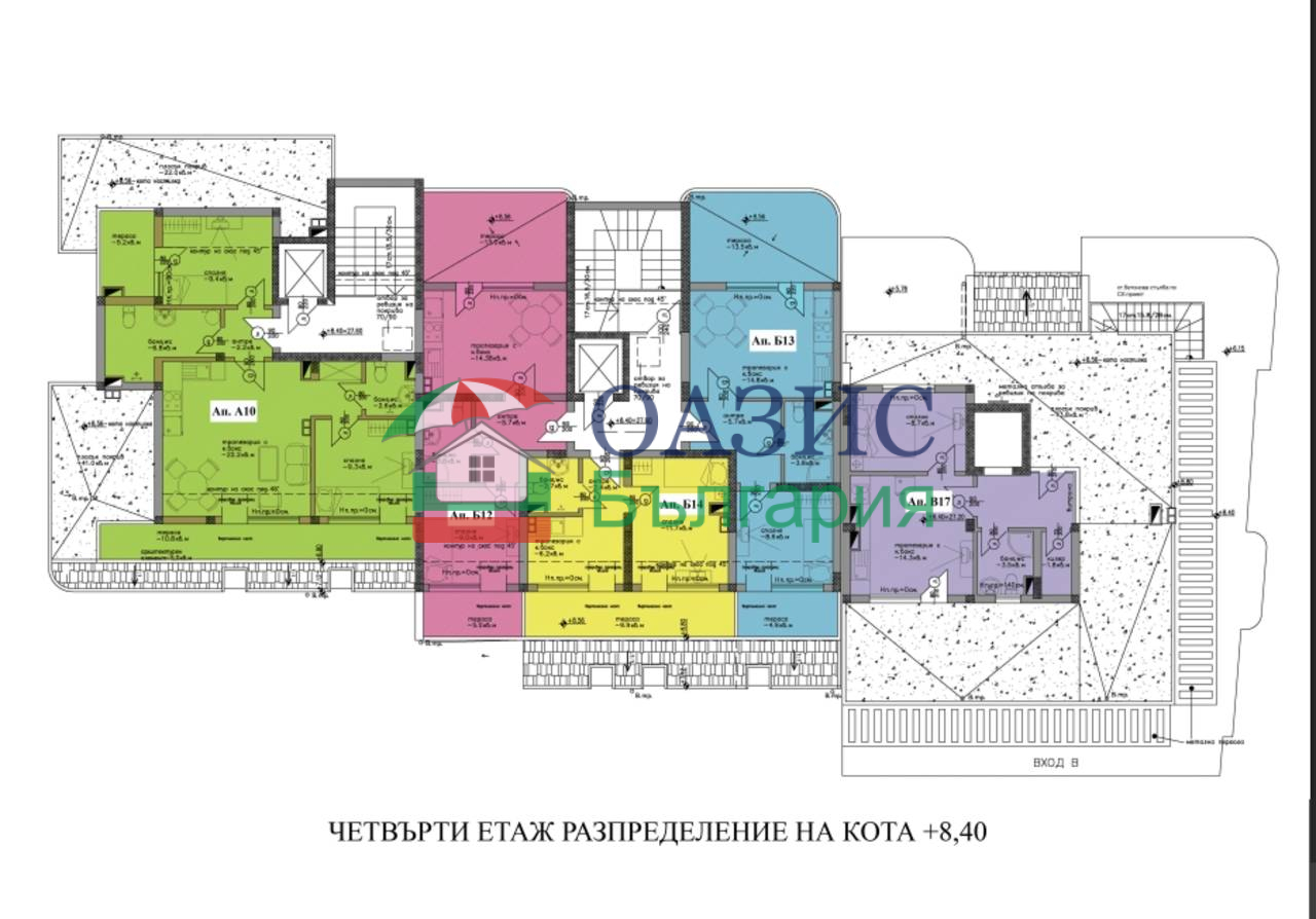 Апартаменты в Черноморце, Болгария, 52.7 м² - фото 14