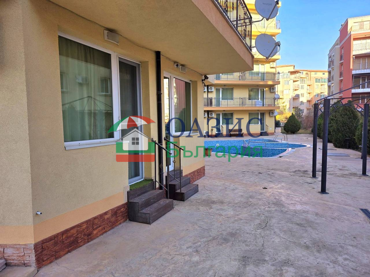 Апартаменты на Солнечном берегу, Болгария, 29 м² - фото 14