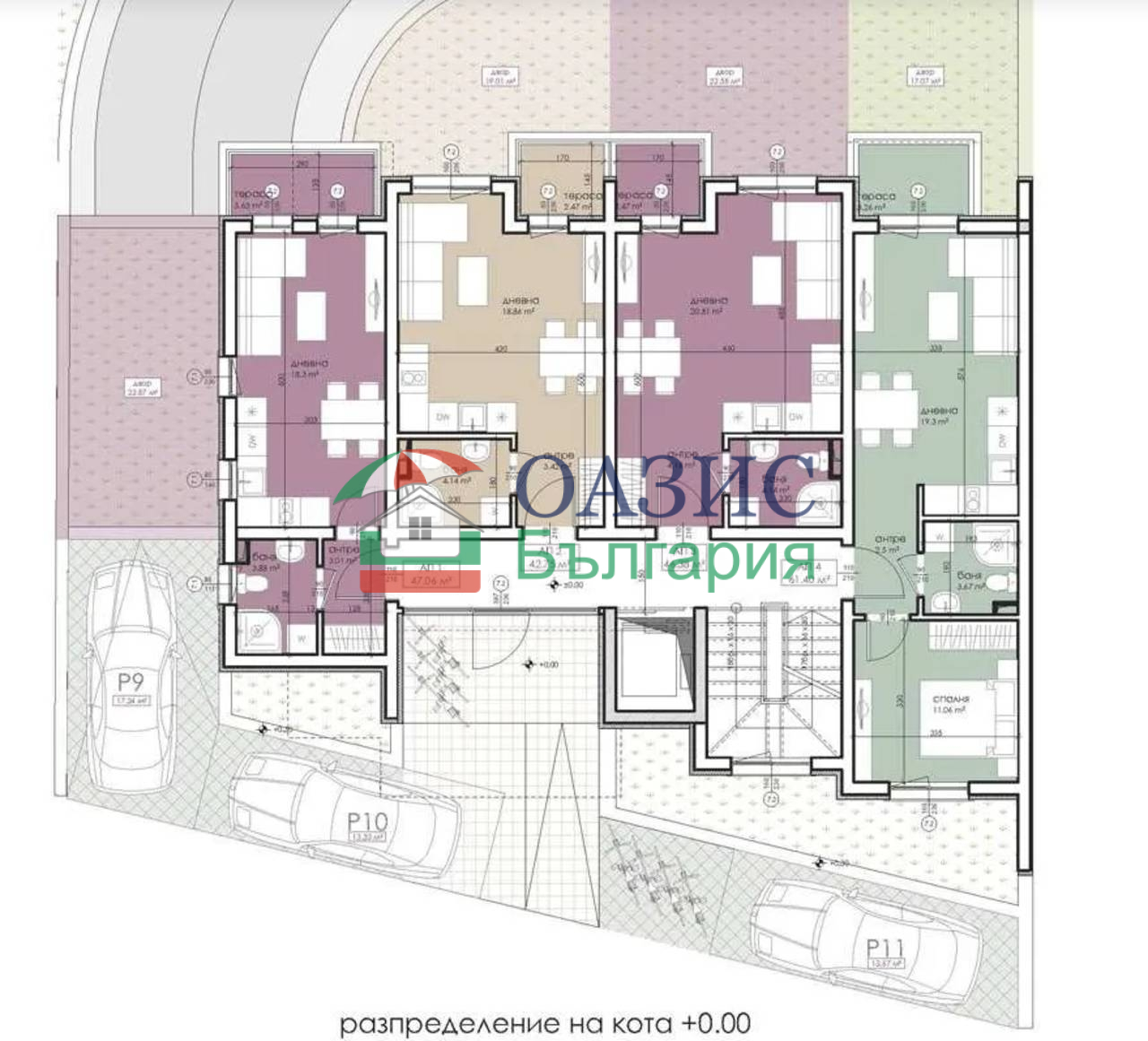 Апартаменты в Созополе, Болгария, 61.4 м² - фото 15