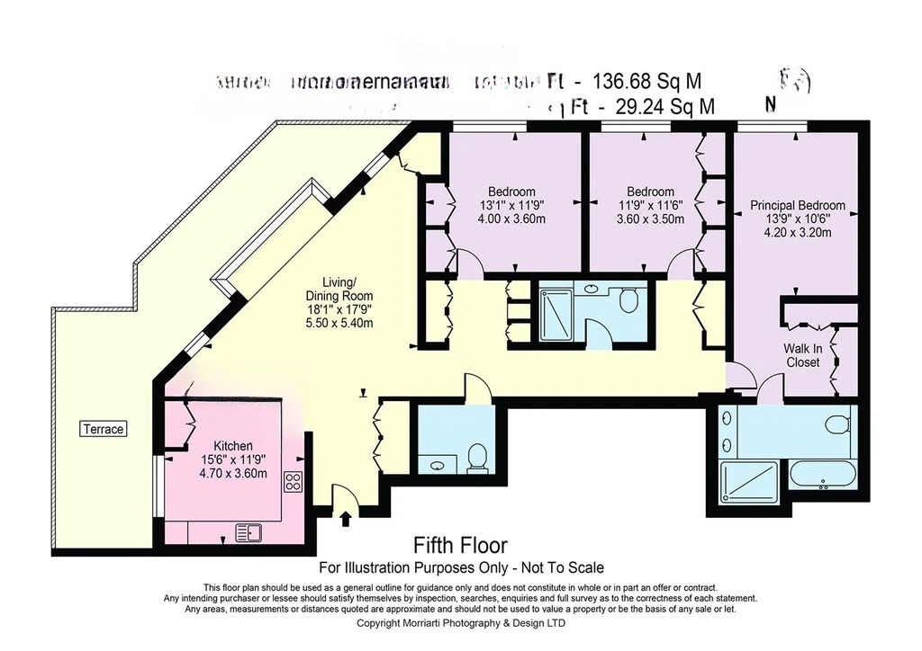 Квартира в Лондоне, Великобритания, 138 м² - фото 5