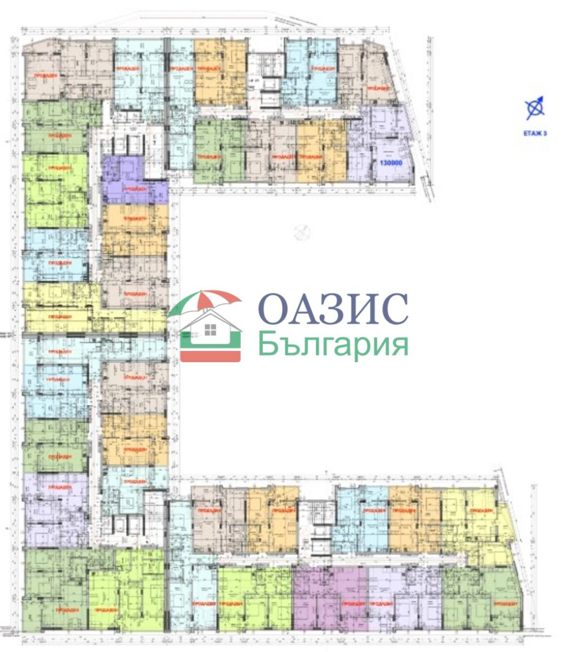 Апартаменты в Бургасе, Болгария, 89.6 м² - фото 15
