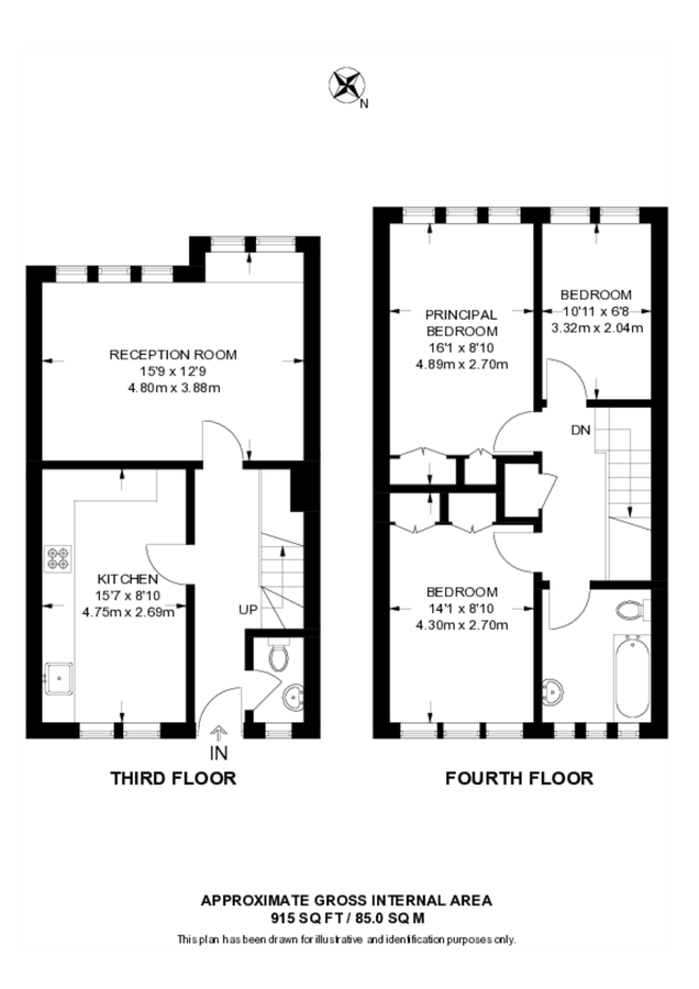 Квартира в Лондоне, Великобритания, 85 м² - фото 7