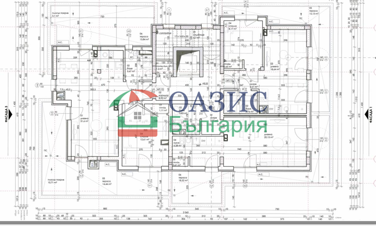 Апартаменты в Созополе, Болгария, 67.2 м² - фото 15