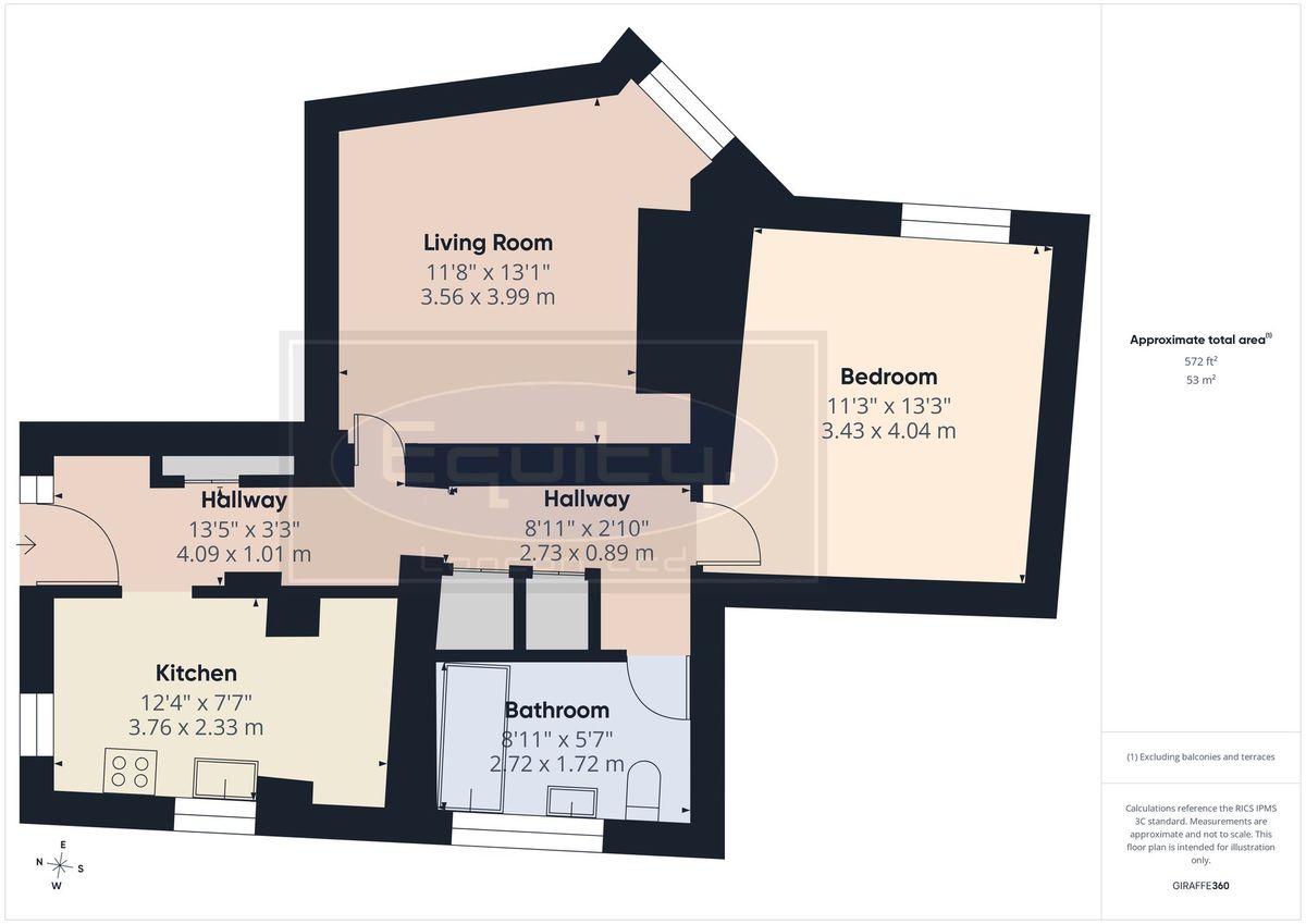 Квартира в Лондоне, Великобритания, 53 м² - фото 8