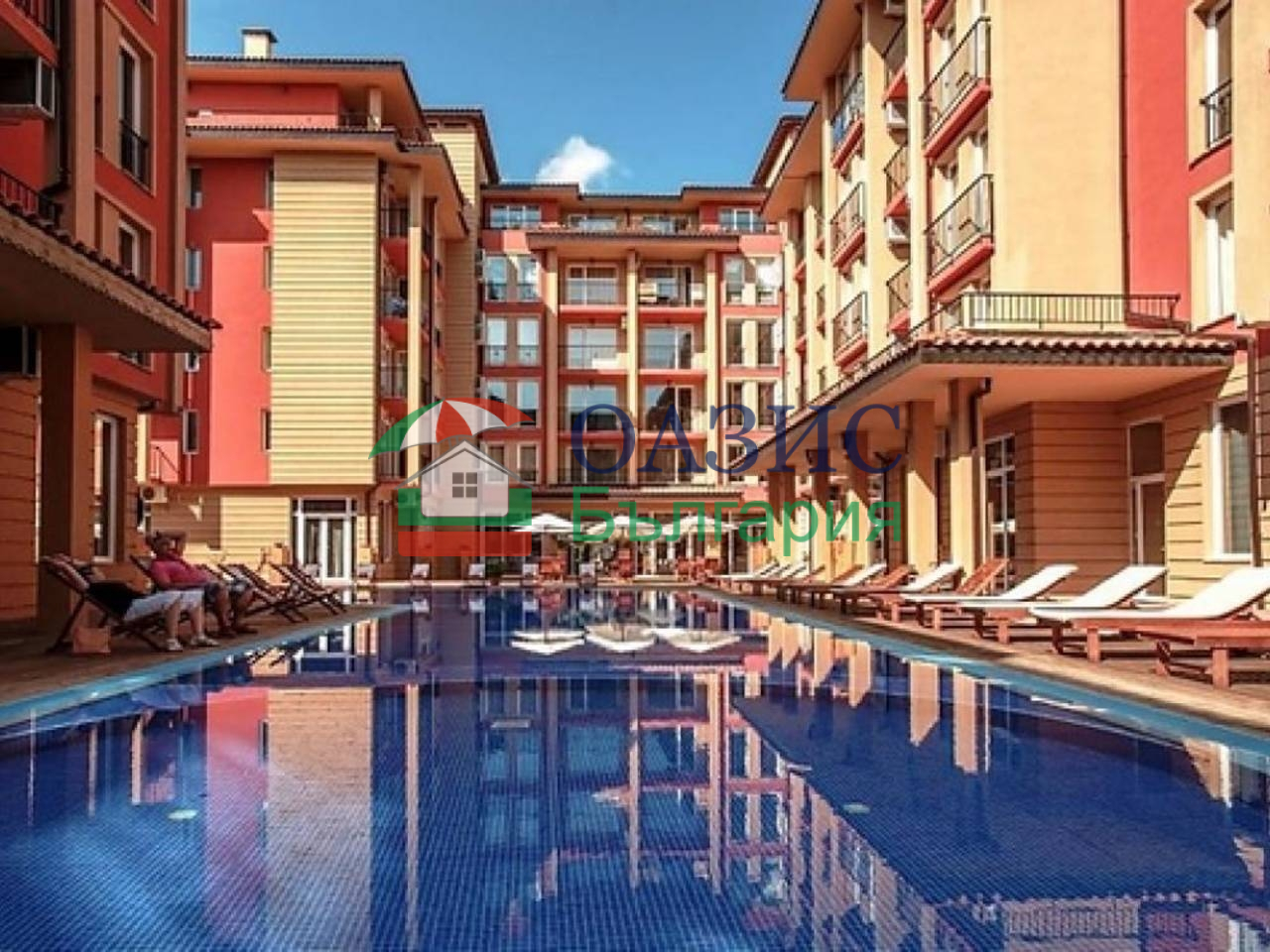 Апартаменты на Солнечном берегу, Болгария, 37 м² - фото 16