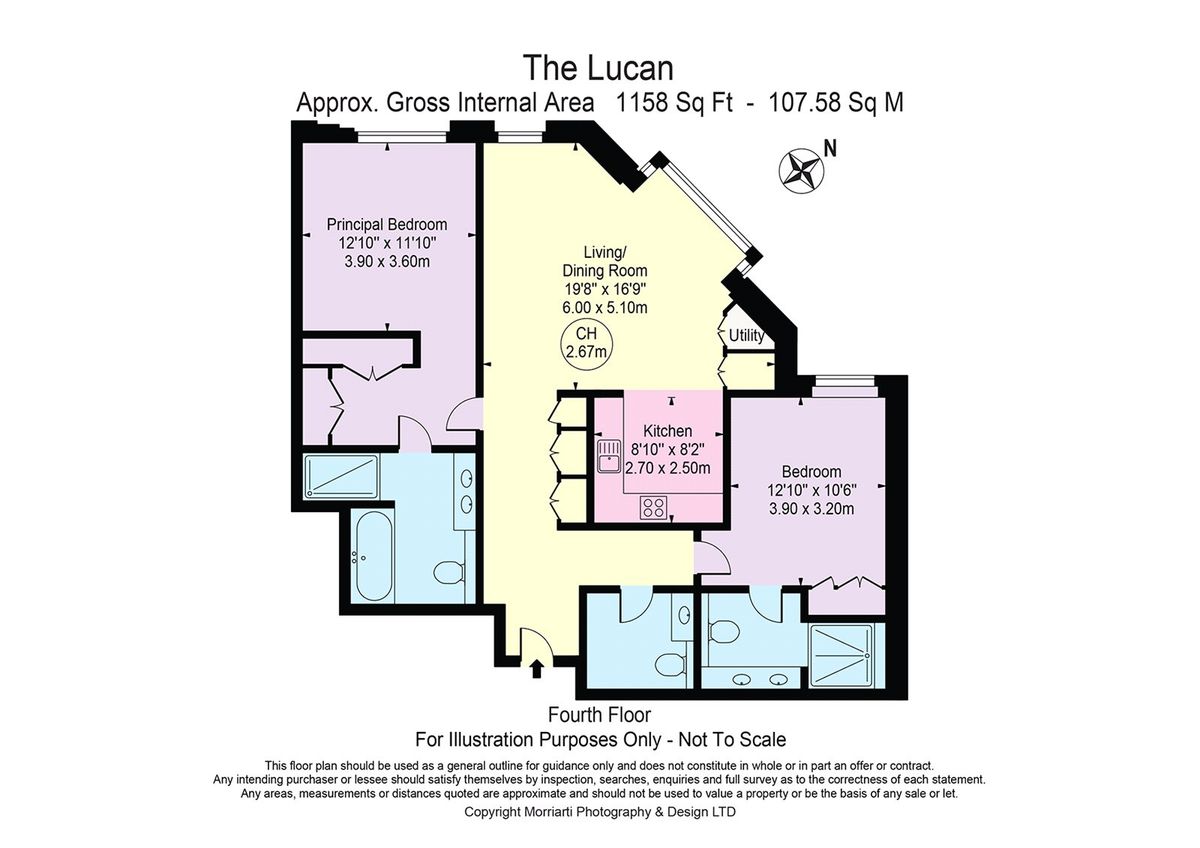Квартира в Лондоне, Великобритания, 108 м² - фото 9