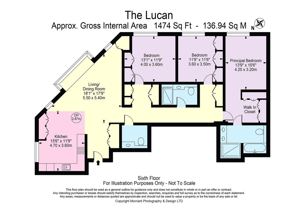 Квартира в Лондоне, Великобритания, 137 м² - фото 9