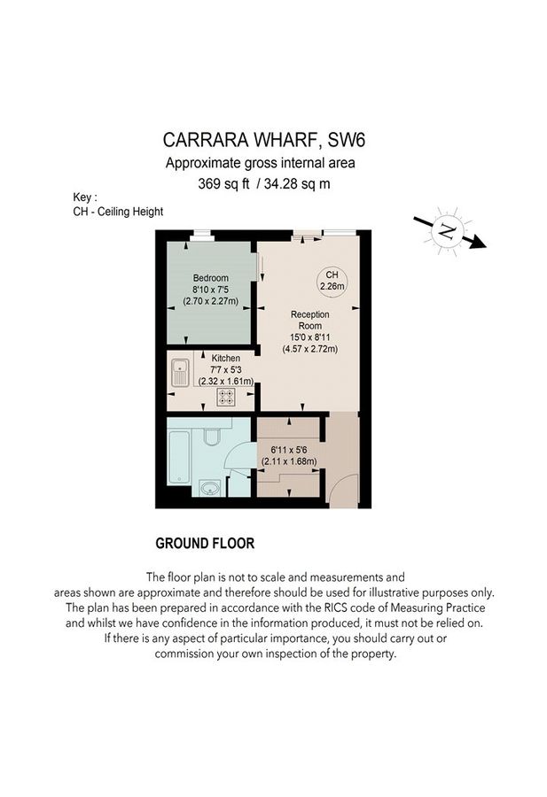 Квартира в Лондоне, Великобритания, 34 м² - фото 9