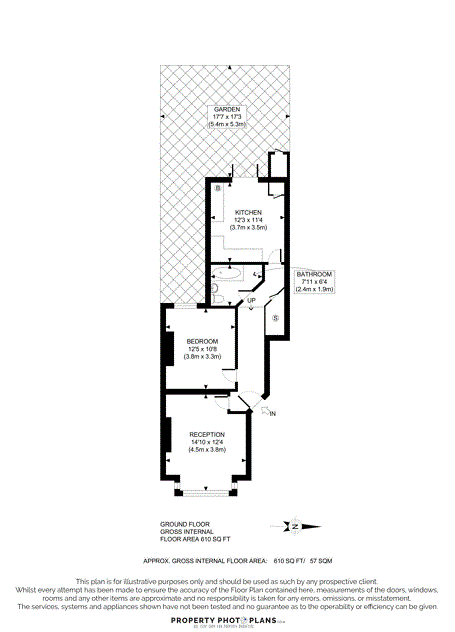 Квартира в Лондоне, Великобритания, 57 м² - фото 10