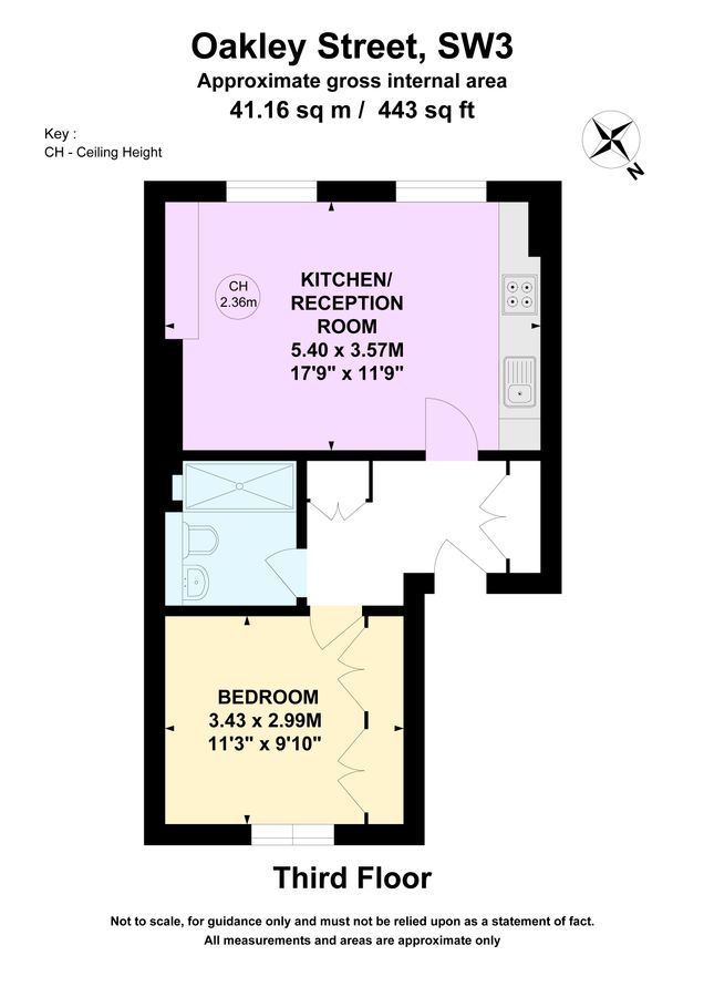 Квартира в Лондоне, Великобритания, 41 м² - фото 11