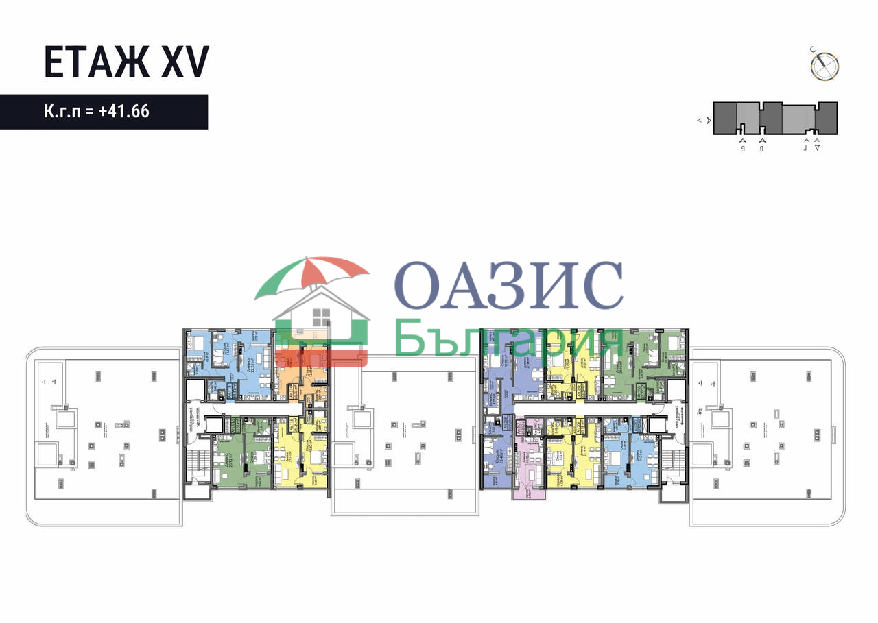 Апартаменты в Бургасе, Болгария, 89.1 м² - фото 16