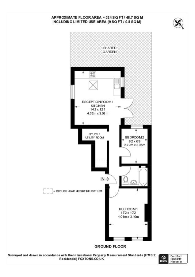 Квартира в Лондоне, Великобритания, 49 м² - фото 11