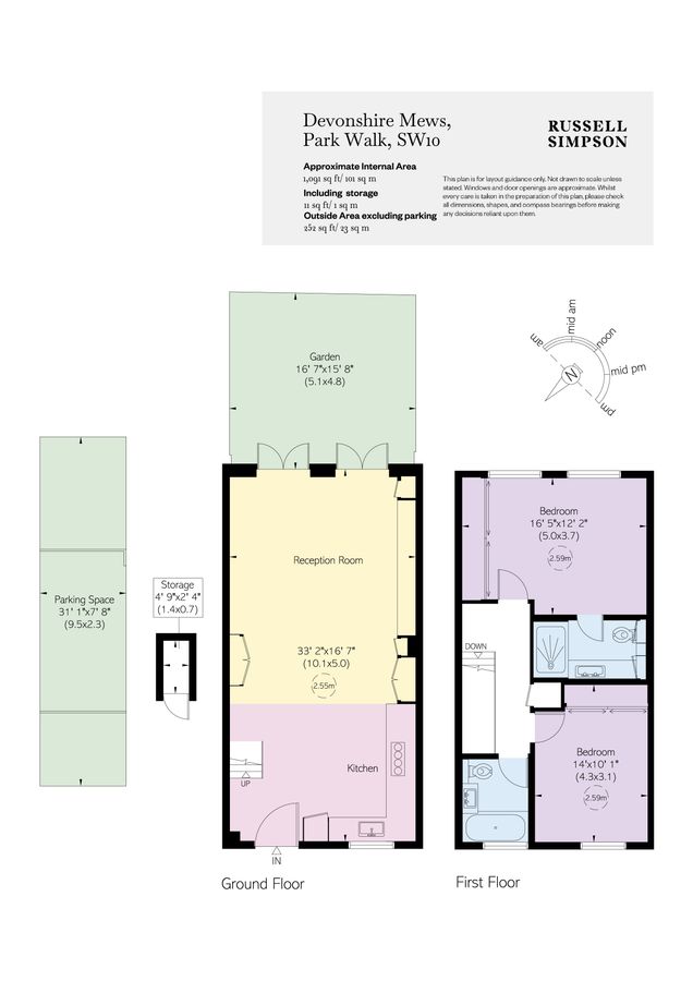 Квартира в Лондоне, Великобритания, 101 м² - фото 14