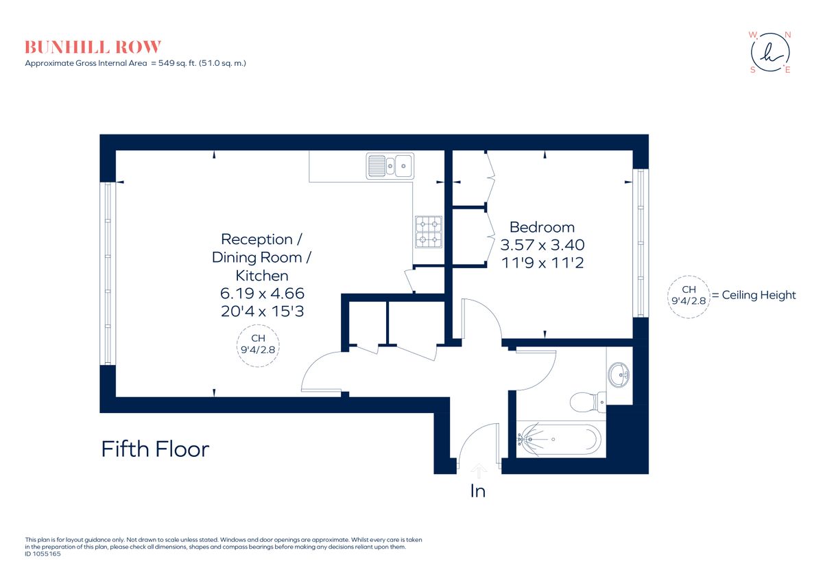Квартира в Лондоне, Великобритания, 51 м² - фото 14