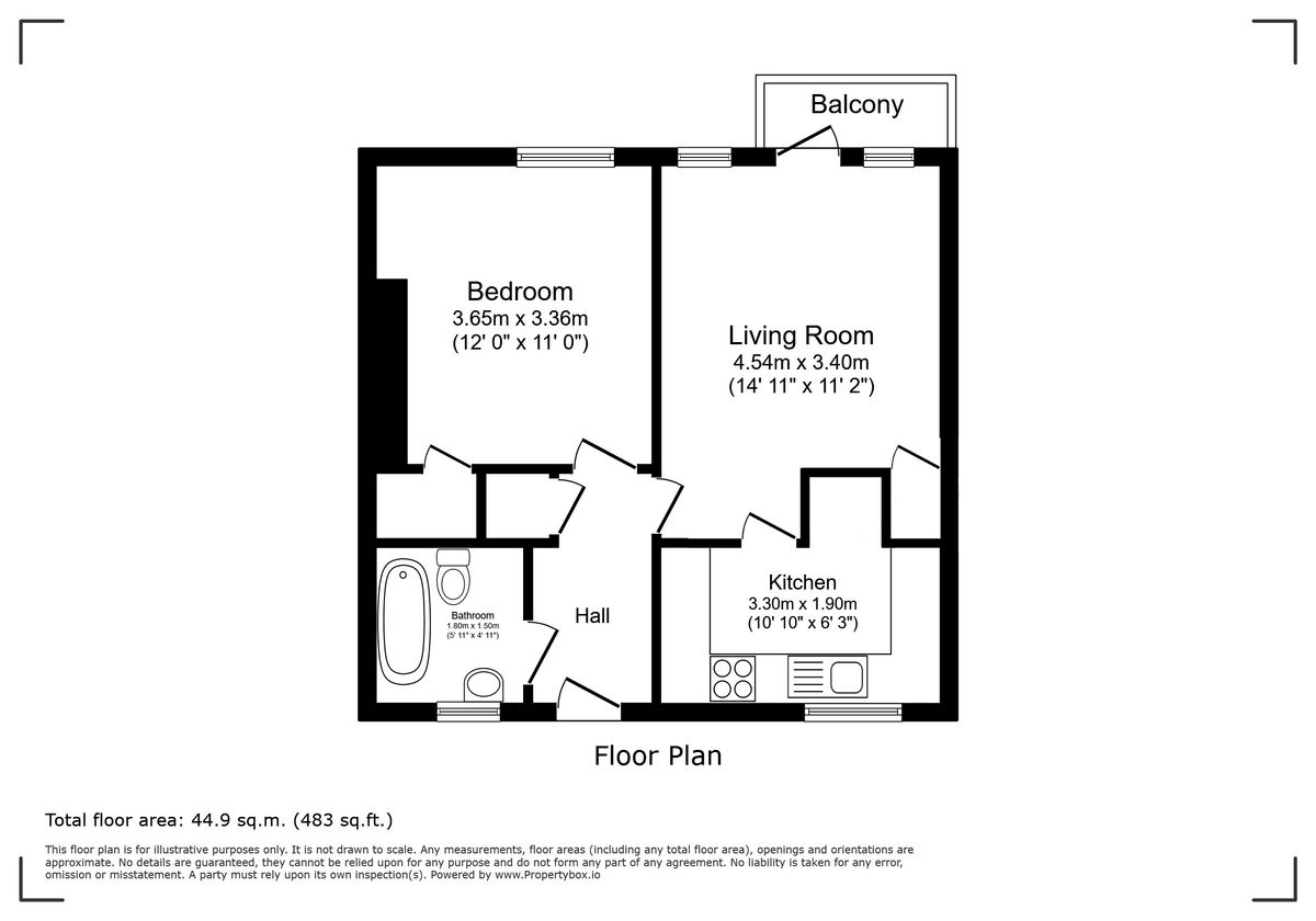 Квартира в Лондоне, Великобритания, 45 м² - фото 15