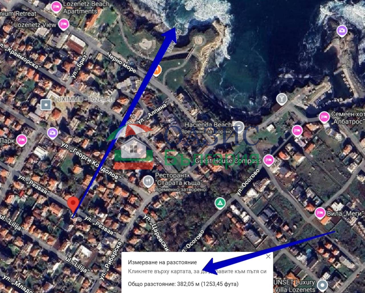 Апартаменты в Лозенеце, Болгария, 30 м² - фото 16