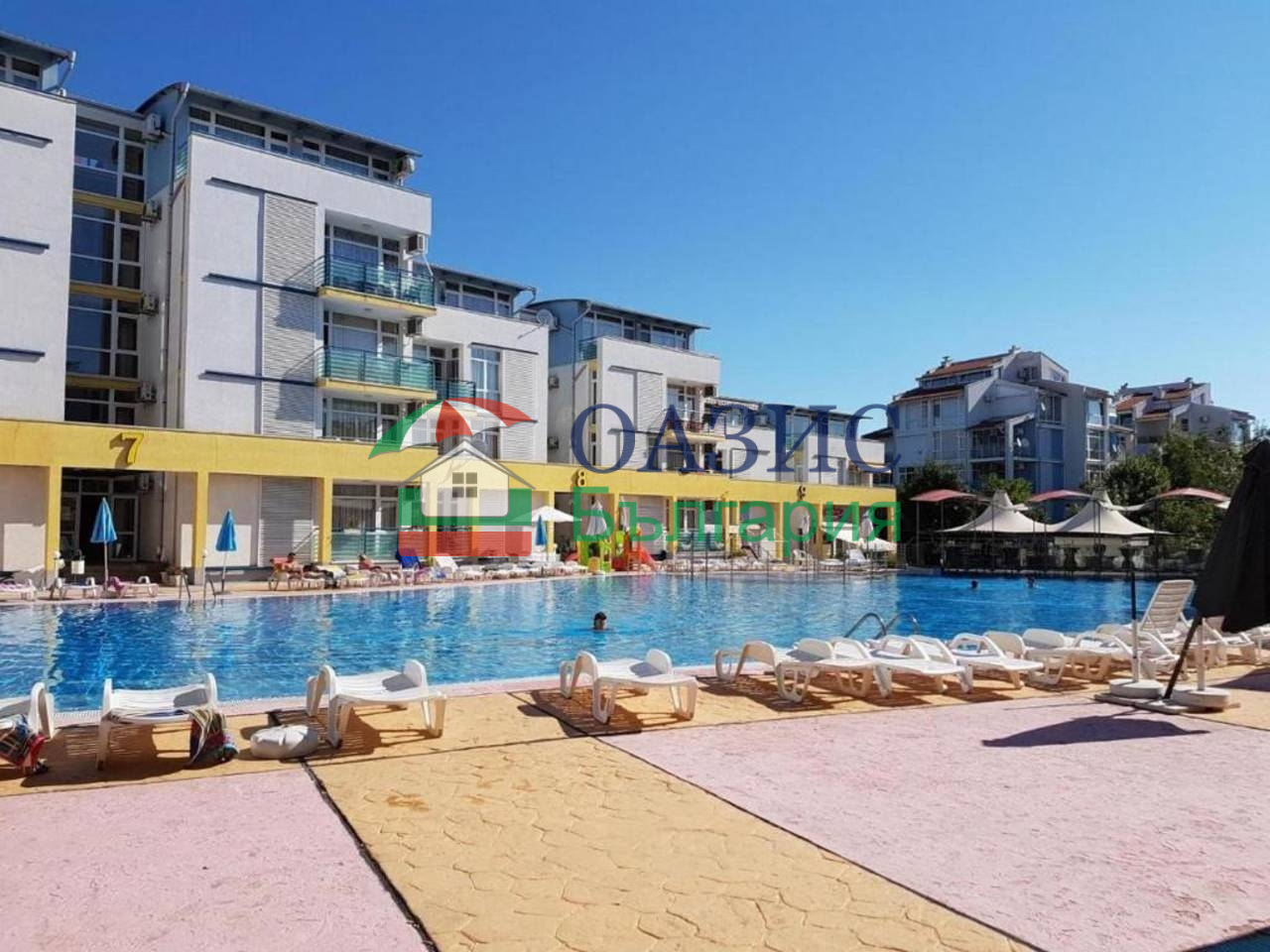 Апартаменты на Солнечном берегу, Болгария, 48 м² - фото 17