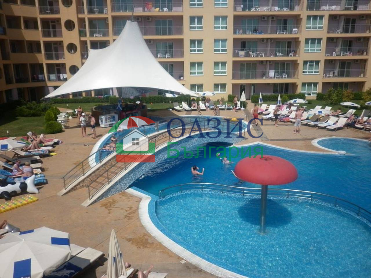 Апартаменты на Солнечном берегу, Болгария, 55 м² - фото 17