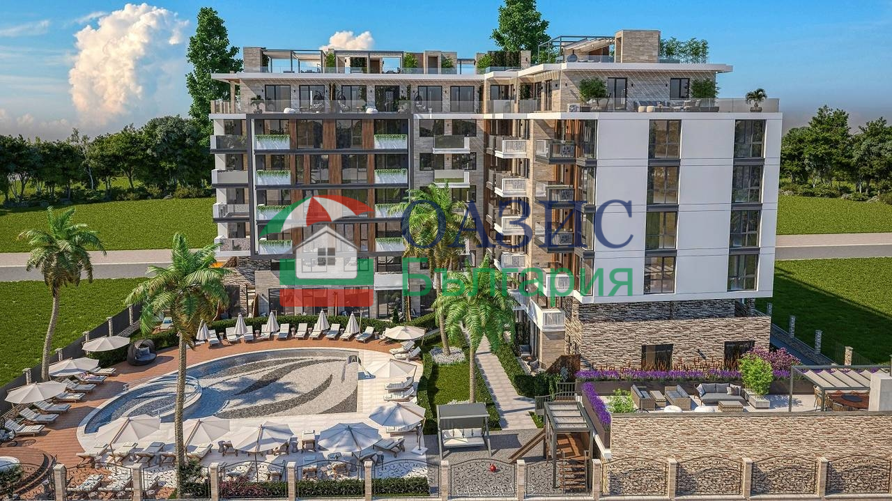 Апартаменты на Солнечном берегу, Болгария, 50.2 м² - фото 17