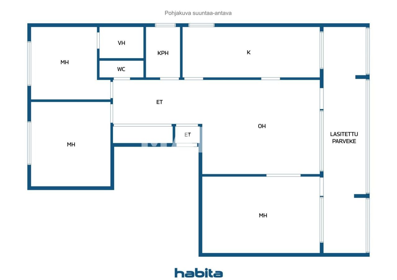 Апартаменты в Куопио, Финляндия, 96 м² - фото 2