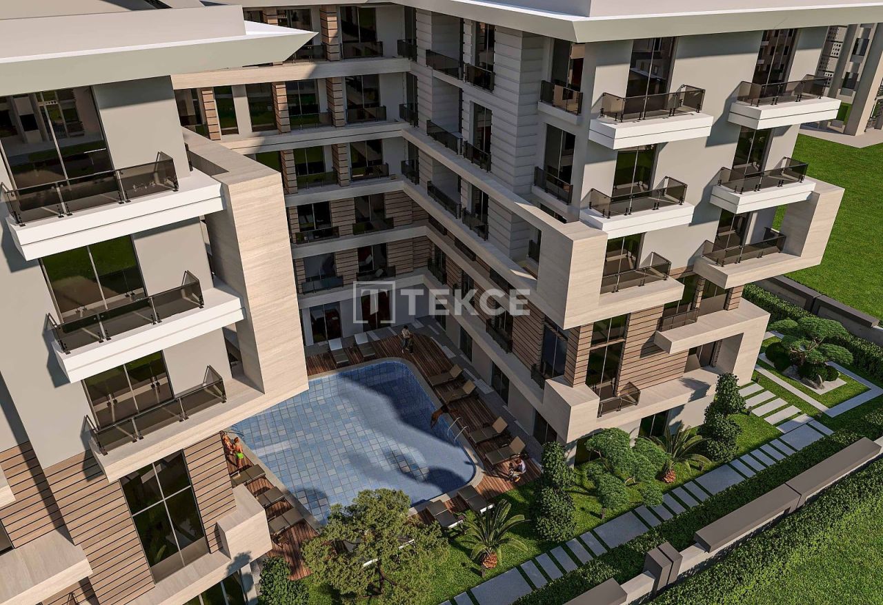 Апартаменты в Анталии, Турция, 50 м² - фото 1