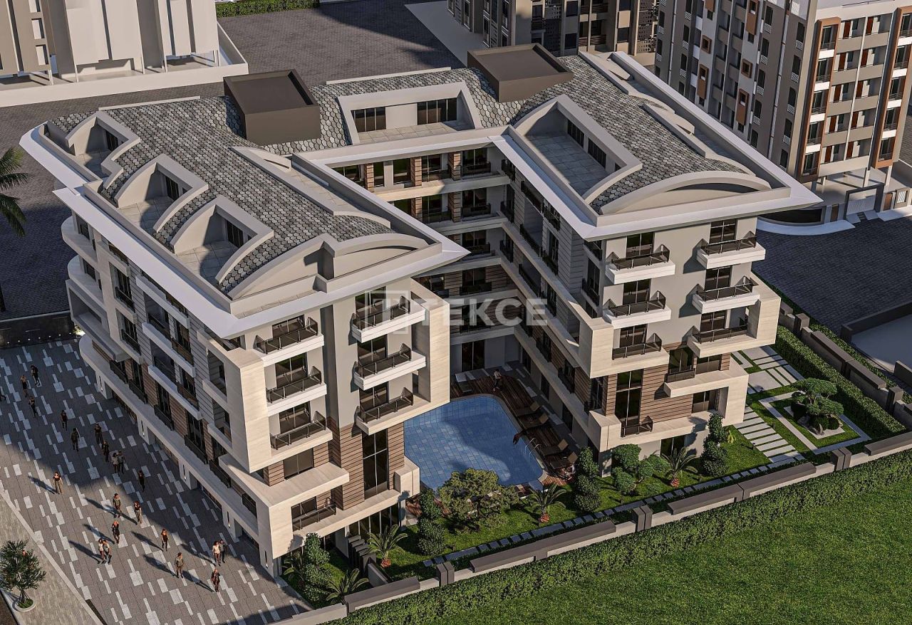 Апартаменты в Анталии, Турция, 50 м² - фото 2