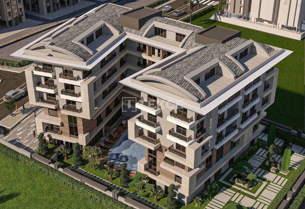 Апартаменты в Анталии, Турция, 65 м² - фото 4