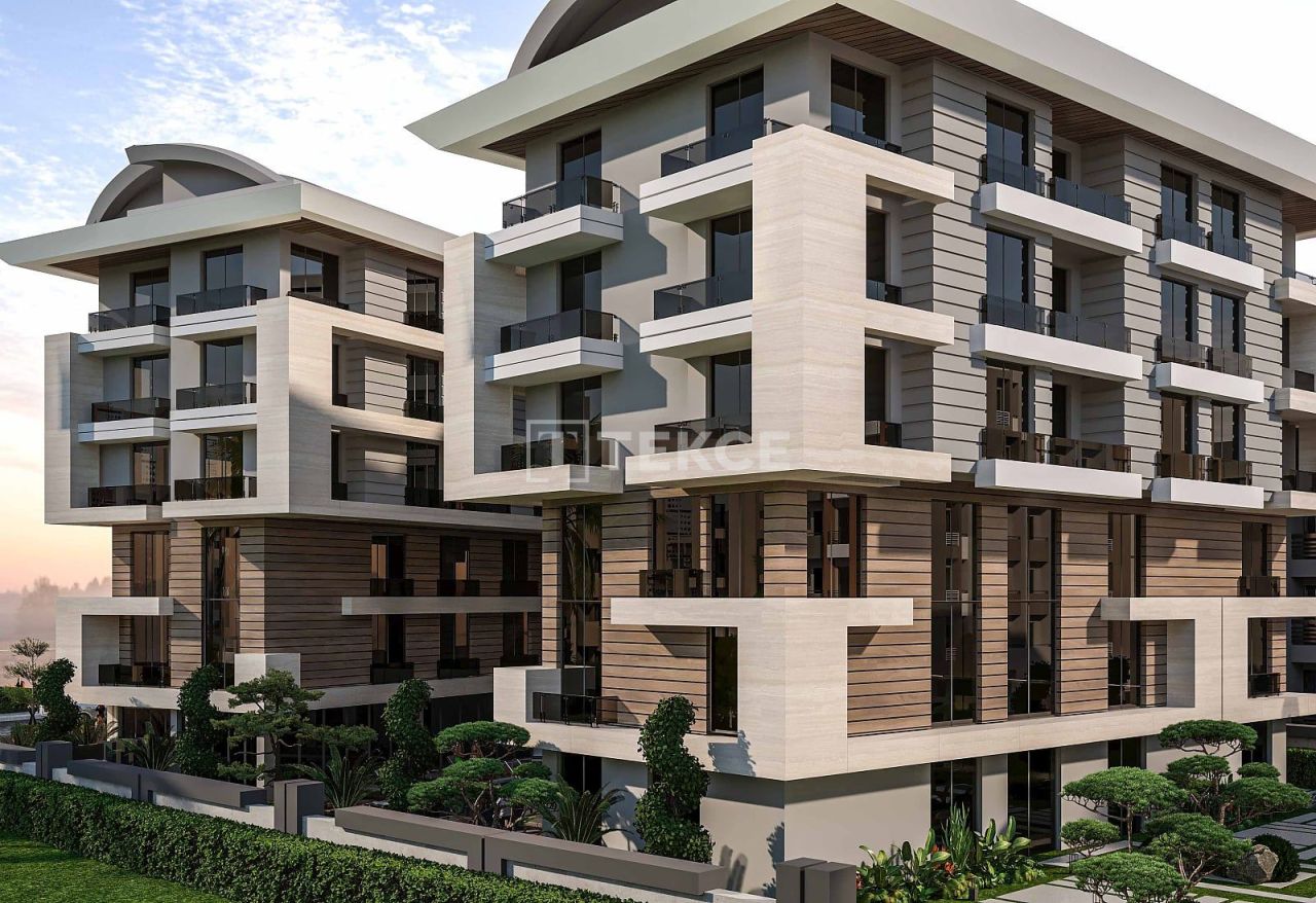 Апартаменты в Анталии, Турция, 50 м² - фото 6