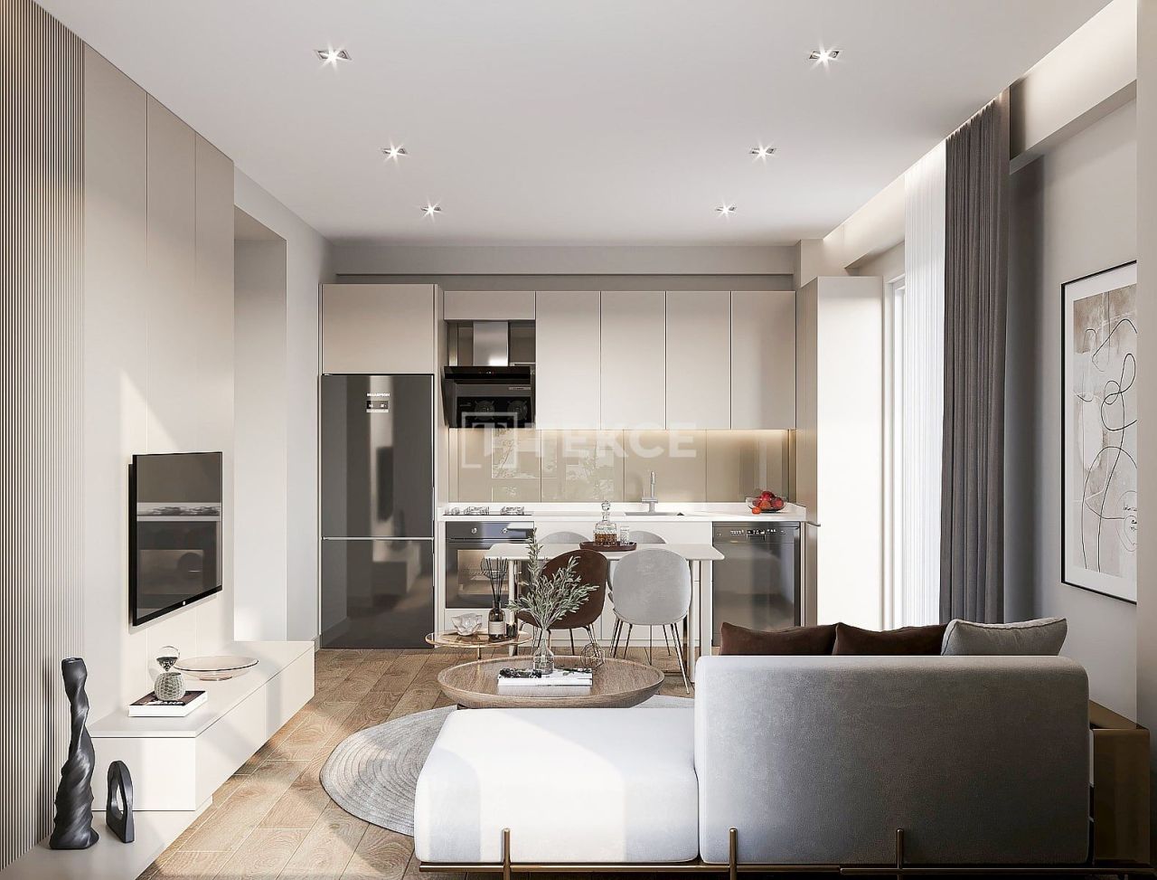 Апартаменты в Анталии, Турция, 55 м² - фото 13