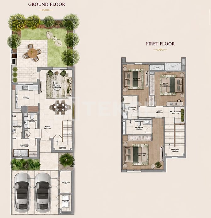 Таунхаус Остров Яс, ОАЭ, 159 м² - фото 14