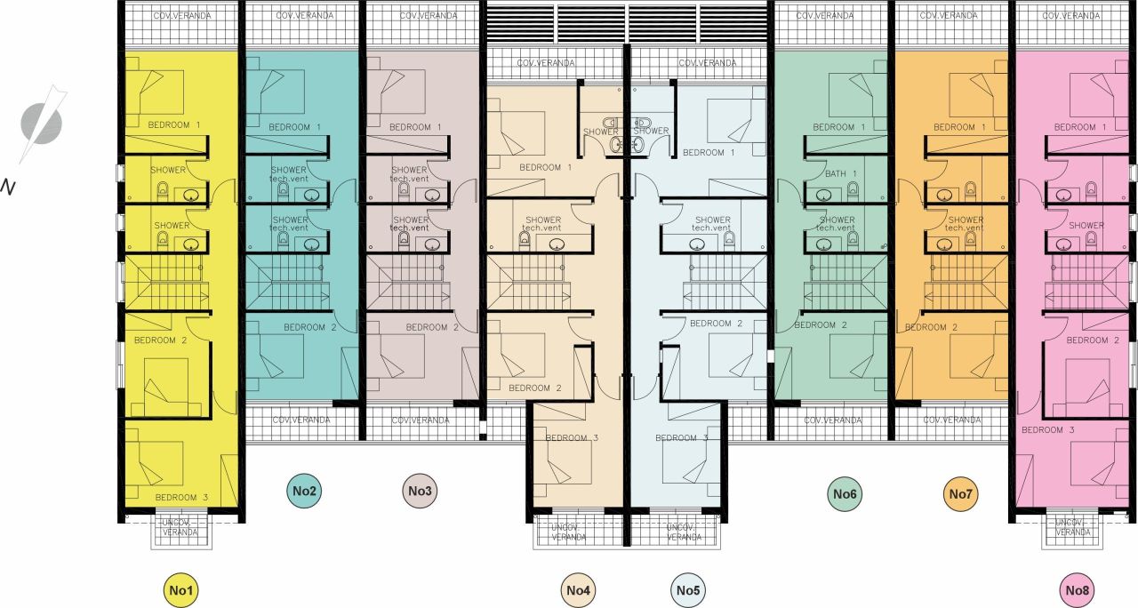 Таунхаус в Пафосе, Кипр, 171 м² - фото 9