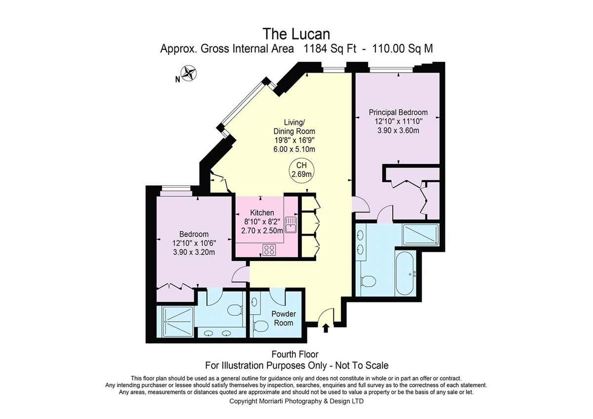 Квартира в Лондоне, Великобритания, 110 м² - фото 8
