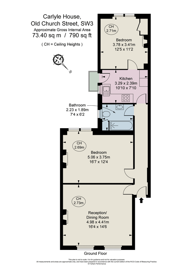 Квартира в Лондоне, Великобритания, 73 м² - фото 8