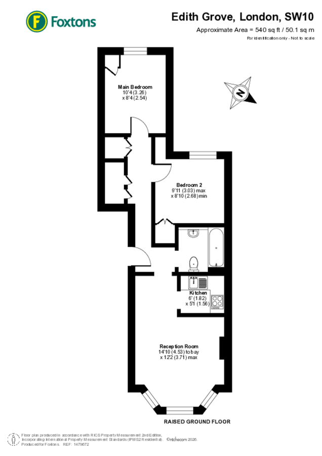 Квартира в Лондоне, Великобритания, 50 м² - фото 8