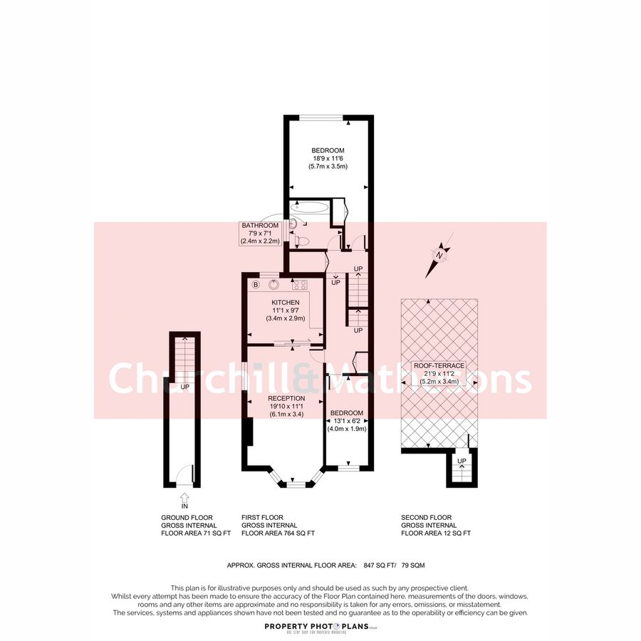 Квартира в Лондоне, Великобритания, 79 м² - фото 10